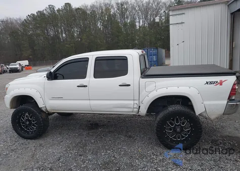 2015 Toyota Tacoma Prerunner V6 из США, поврежденный, VIN 3TMJU4GN3FM189377